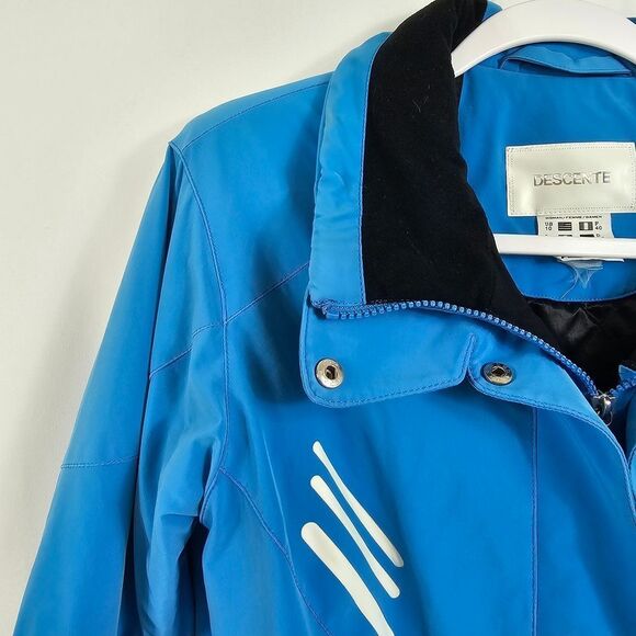 Descente Snowboarding Jacket in Blue - Size 10 - Picture 3 of 15